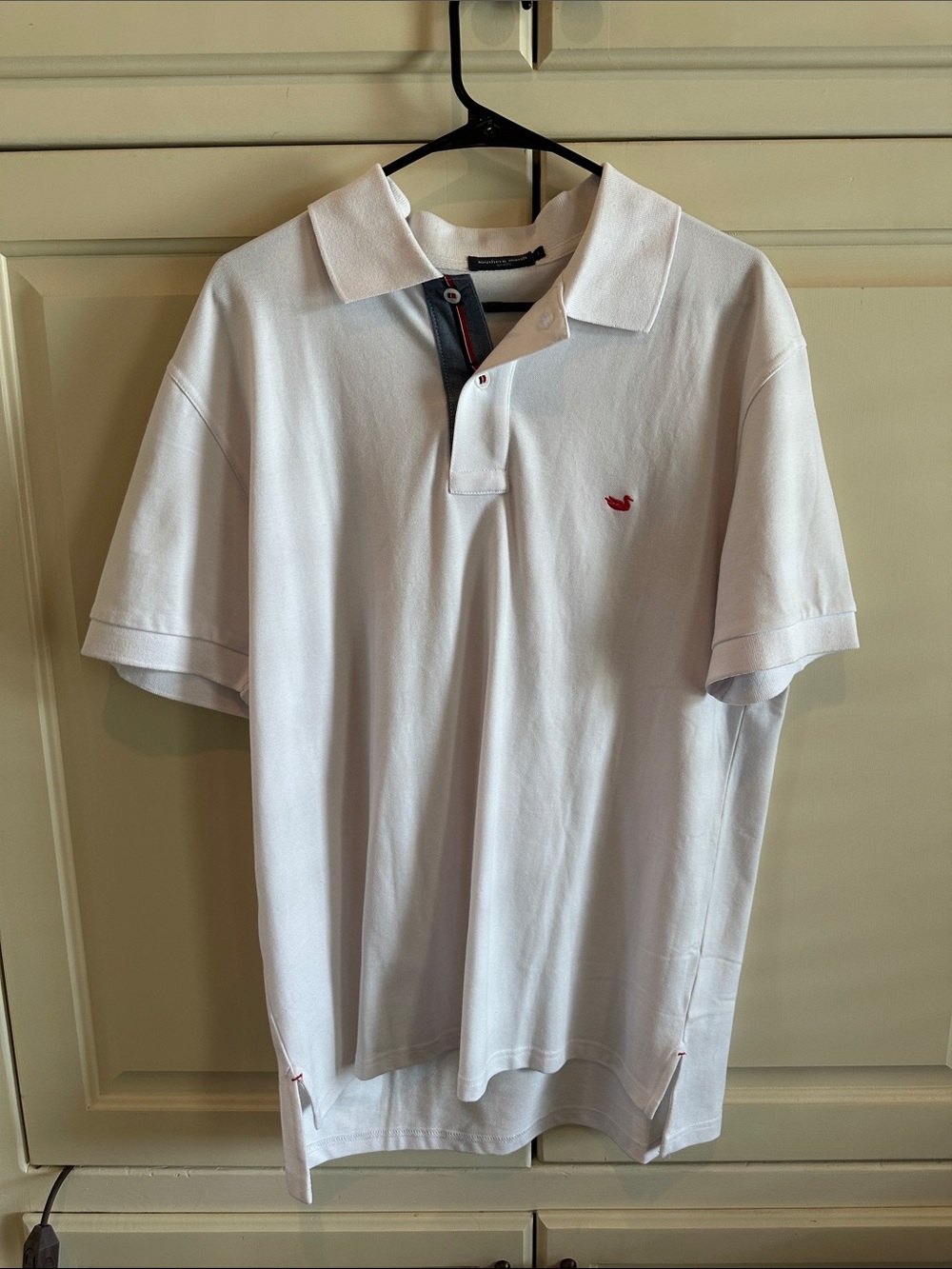 White Men’s Polo - Southern Marsh